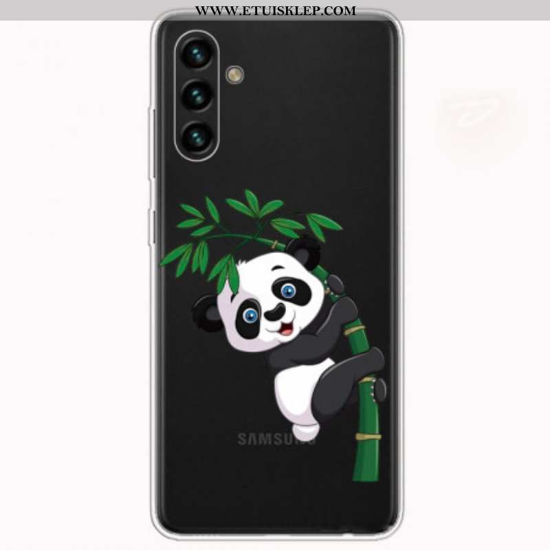 Etui do Samsung Galaxy A13 5G / A04s Panda Na Bambusie